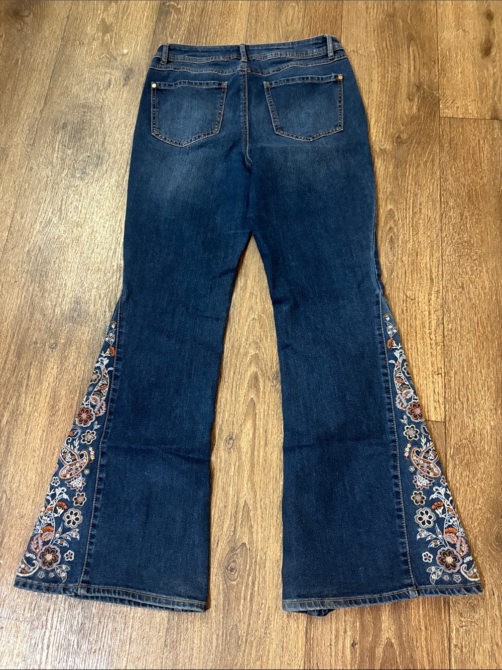 Cato Women's Dark Blue Straight Leg Jeans - Picture 5 of 7
